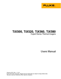 Thumbnail of document Manual - TiX560 Infrared Camera